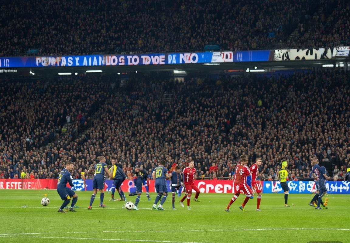 2017-2018欧冠经典对决：PSG与拜仁巅峰之战回顾